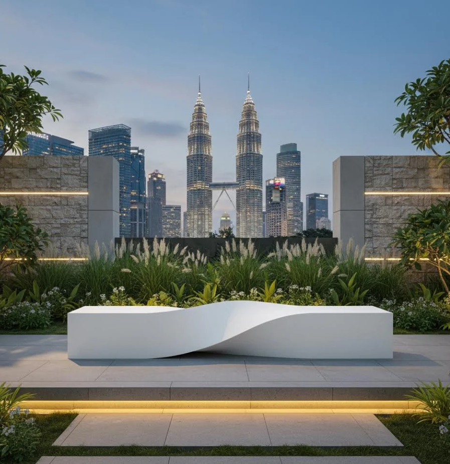 Highly Recommended Garden Bench Malaysia 马来西亚吉隆坡最佳户外花园长椅 Bangku Taman Luar Terbaik KL Malaysia