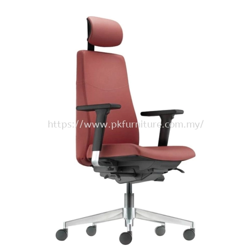 EXECUTIVE LEATHER CHAIR - PK-ECLC-1-H-N1 - HUGO HIGH BACK CHAIR