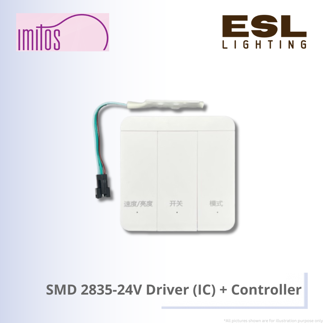 IMITOS SMD 2835-24V Driver (IC) + Controller