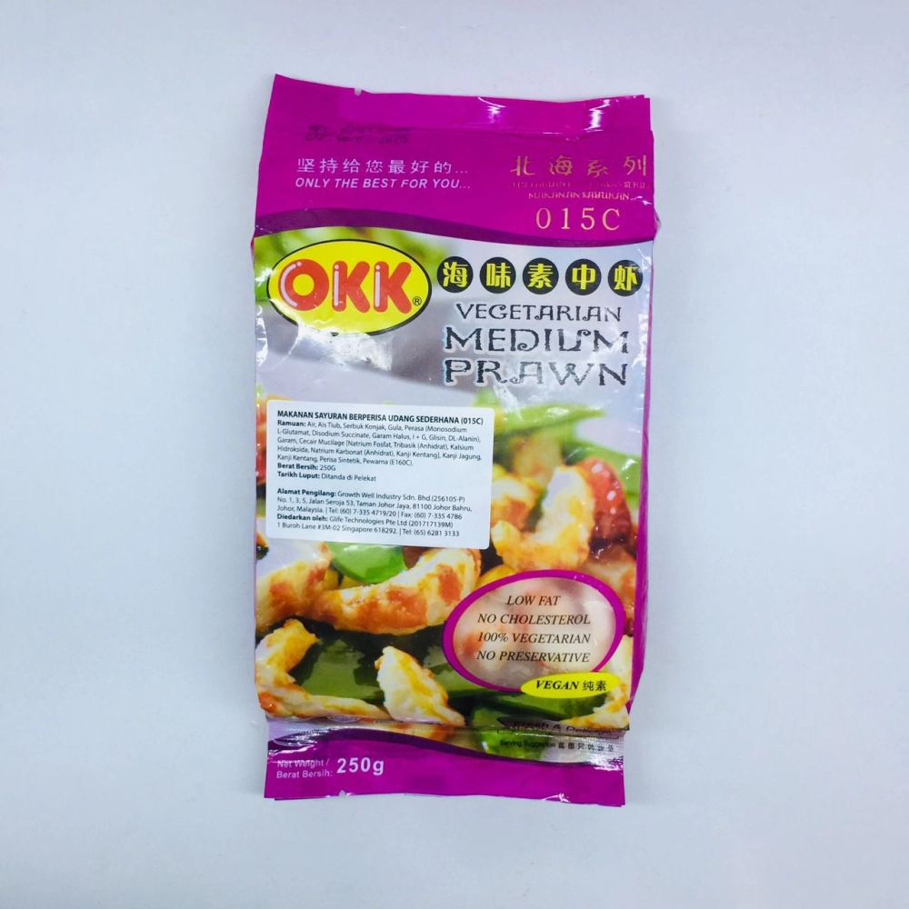 Okk Vegetarian Prawn(M)海味素中蝦250g