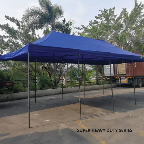 Super Heavy Duty Canopy Black Steel