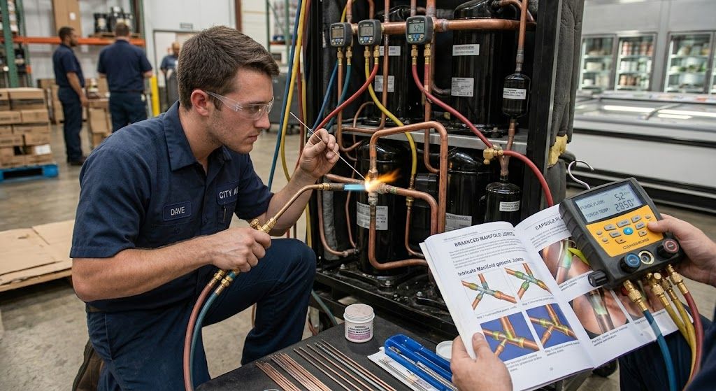 advanced refrigeration brazing techniques