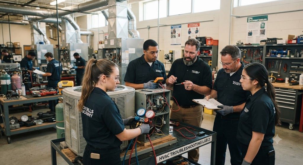 HVAC servicing practical skills course