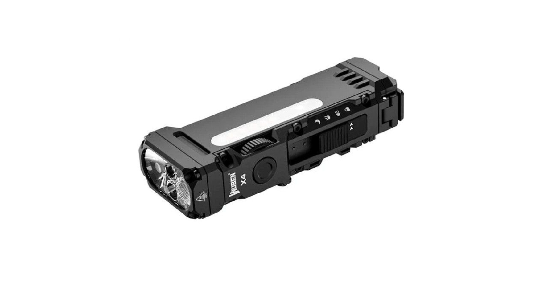 Wuben X4 Compact Multi-Function 1500 Lumen EDC Tactical Flashlight