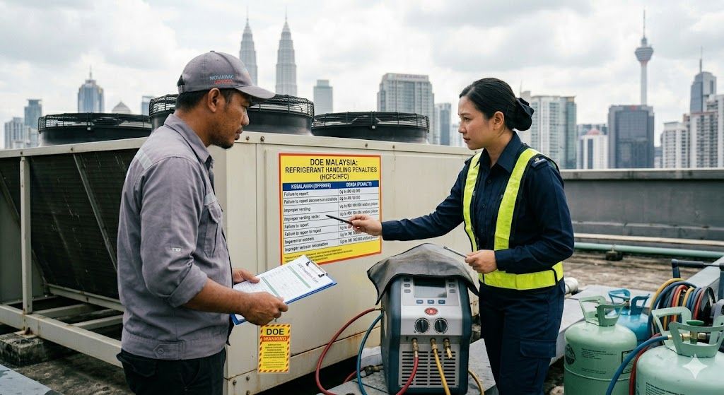 refrigerant handling penalty regulations Malaysia