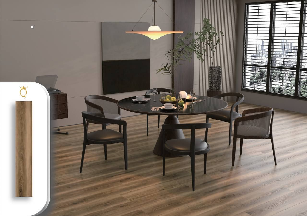 Queens Floor SVT Flooring QSSVT6-04-09 Ember Wood