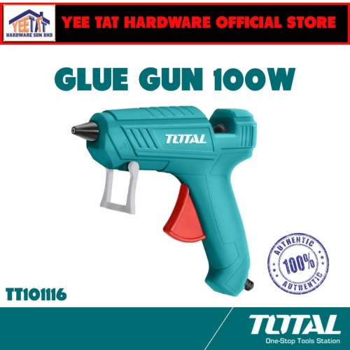 [ TOTAL ] TT101116 Glue Gun 100W ( FREE 2PCS GLUESTICK ) - YEE TAT HARDWARE SDN BHD
