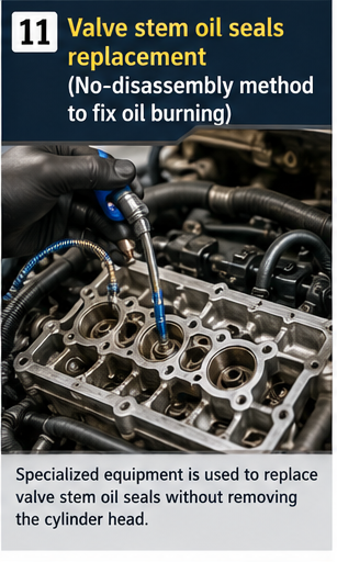 Valve Stem Oil Seals Replacement