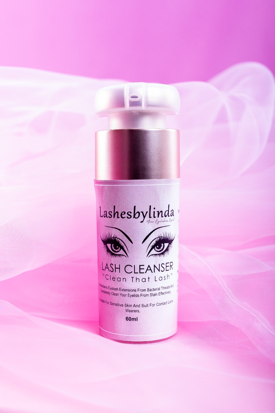 LASH CLEANSER LASHES BY LINDA 