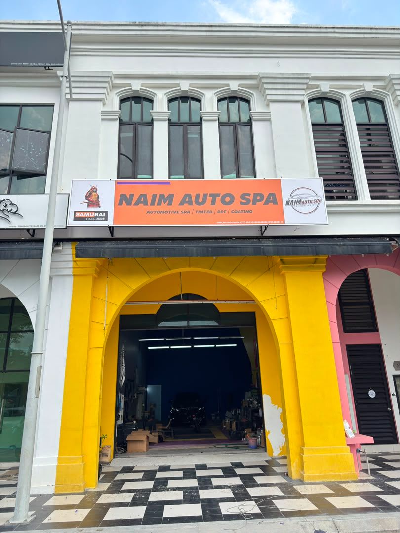 AUTO SPA - BASIC SIGNBOARD AT ECO MAJESTIC, SEMENYIH, SELANGOR