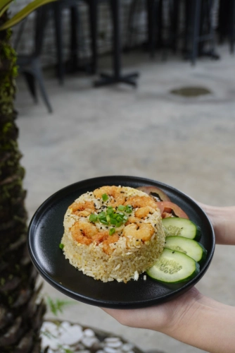 Fried-Shrimp Garlic Fried Rice