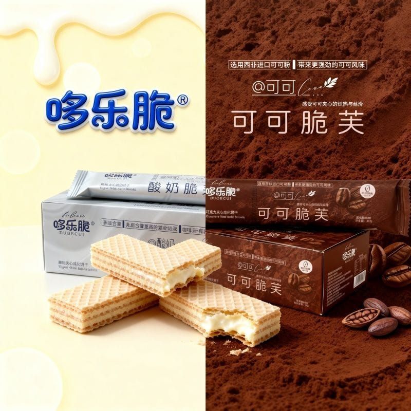 哆乐脆夹心威化饼干DLC WAFFLE BISCUIT[20PKT/BOX][12BOX/CTN]