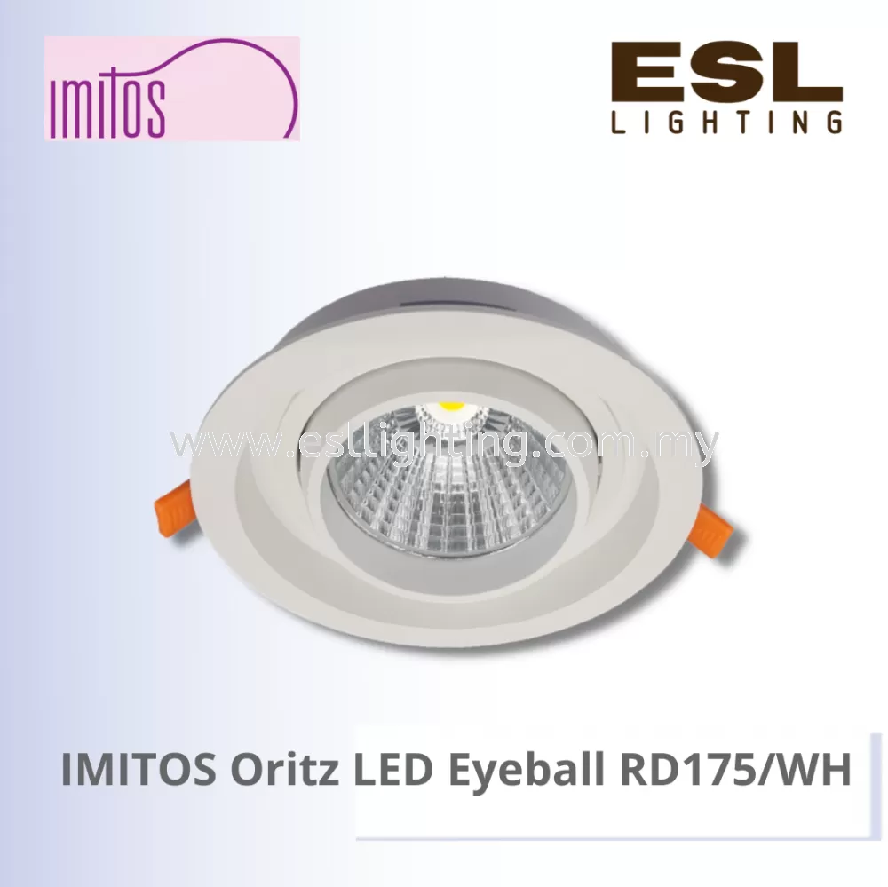 IMITOS Oritz LED EYEBALL 30W - RD 175/WH