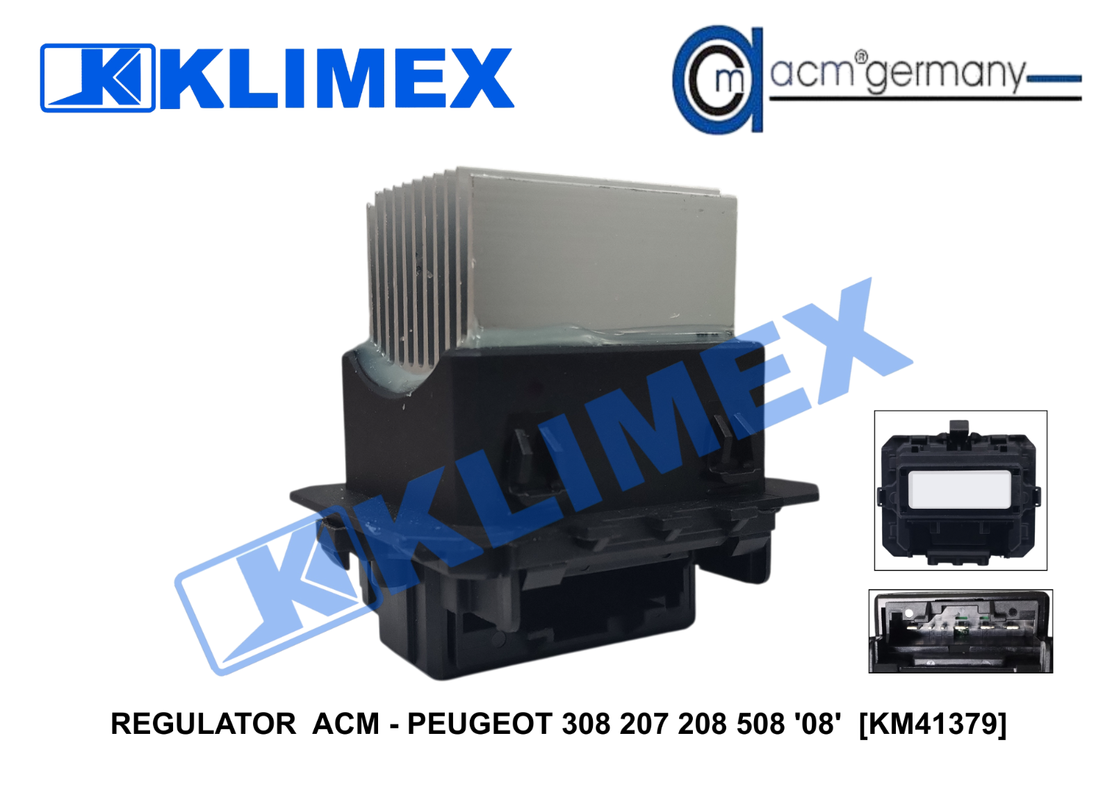 REGULATOR  ACM - PEUGEOT 308 207 208 508 '08'  [KM41379]