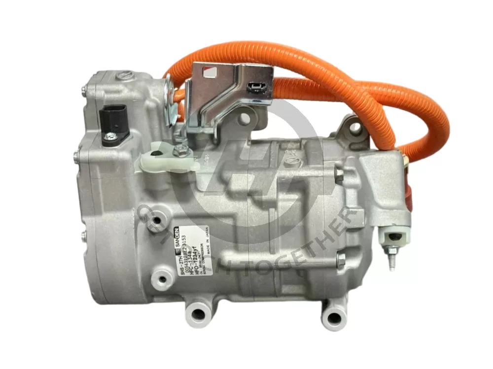 SANDEN ELECTRIC A/C COMPRESSOR 3153 SHS-27H MADE IN JAPAN OEM 38810-5KP-J01 FOR HONDA VEZEL