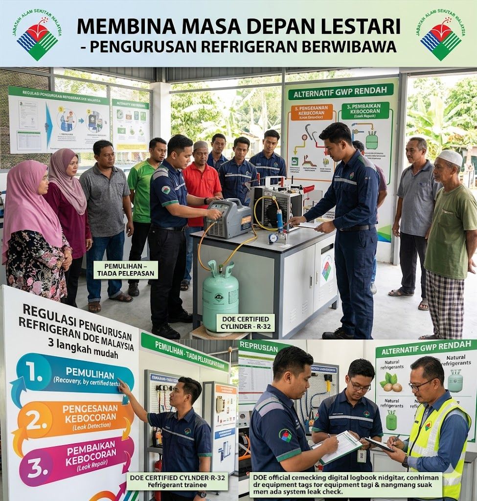 sustainable refrigerant management regulations Malaysia