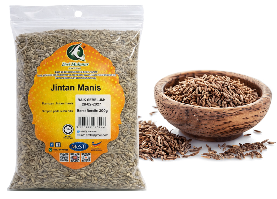 Fennel Seeds 300 Grams RM4.30 X 10 Units C.Dwi Makmur