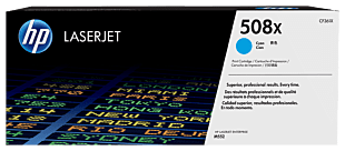 HP 508X High Yield Cyan Original LaserJet Toner Cartridge CF361X