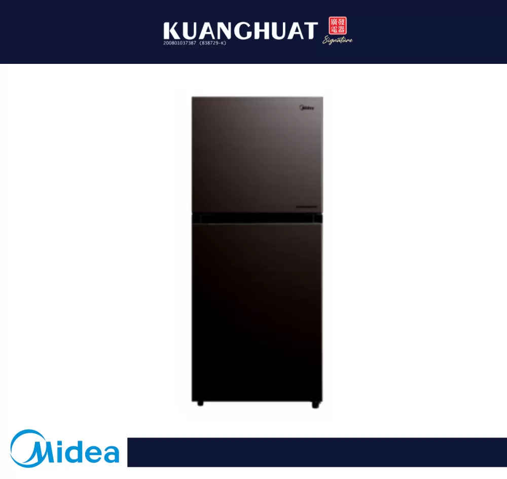 [PRE-ORDER 7 DAYS] MIDEA 280L 2 Door Inverter Refrigerator MDRT346MTB28-MY