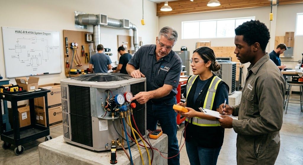 Residential AC installation course