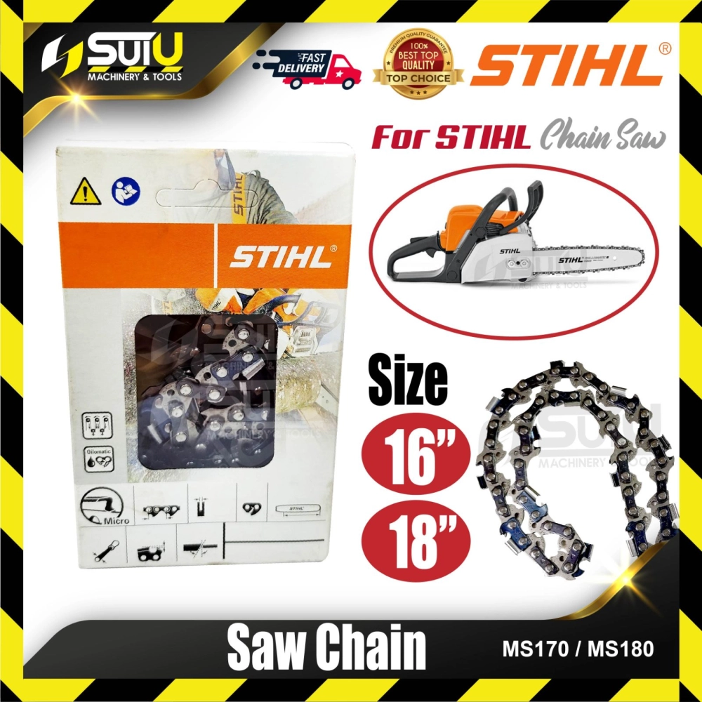 STIHL MS170 / MS180 16" / 18" Saw Chain for STIHL Chain saw