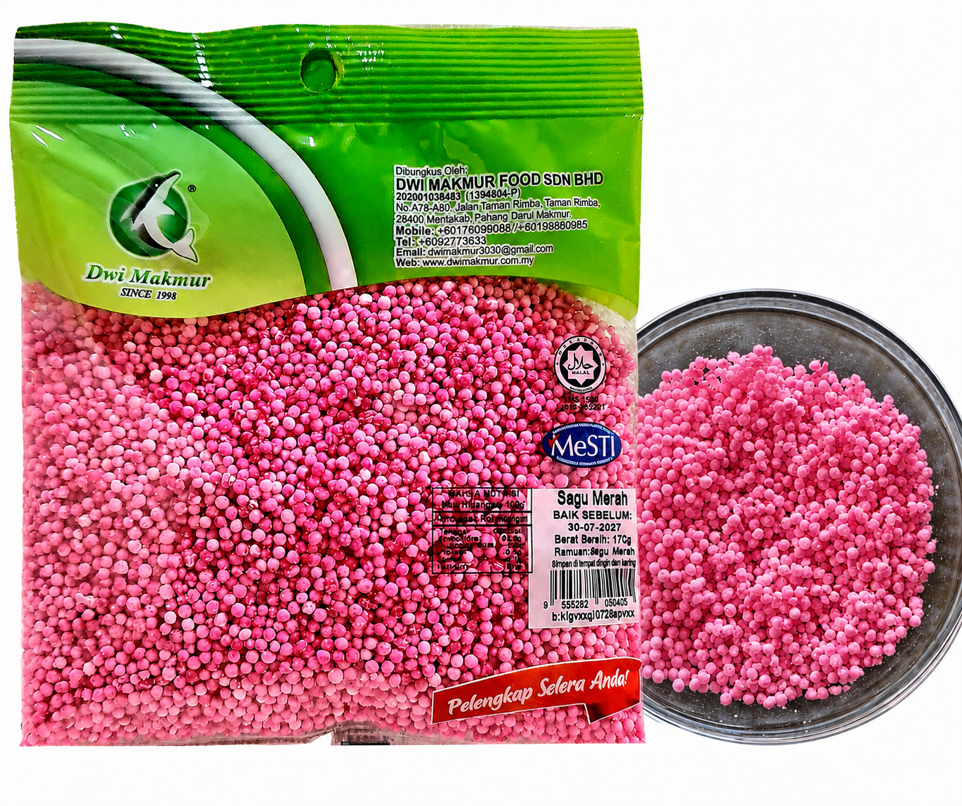 Red Sago 170 Grams RM2.75 X 5 Units C.Dwi Makmur