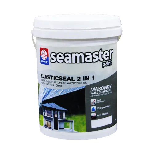 Hong Hsen Hardware Seamaster Elasticseal 2 in 1 (Water Based Elastomeric Waterproofing Primer And Finish Coat)