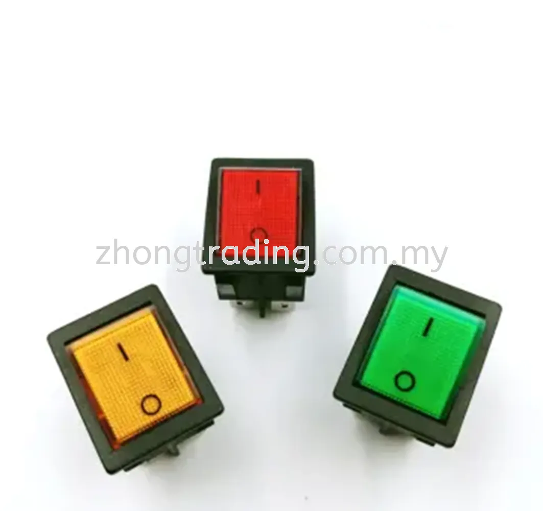 4 Pin ON / OFF Rocker Switch - switch 012