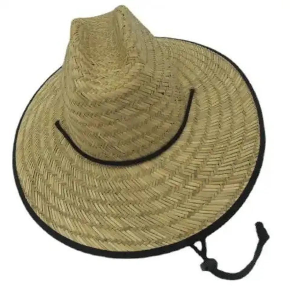 Natural Straw Wide Brim Hat