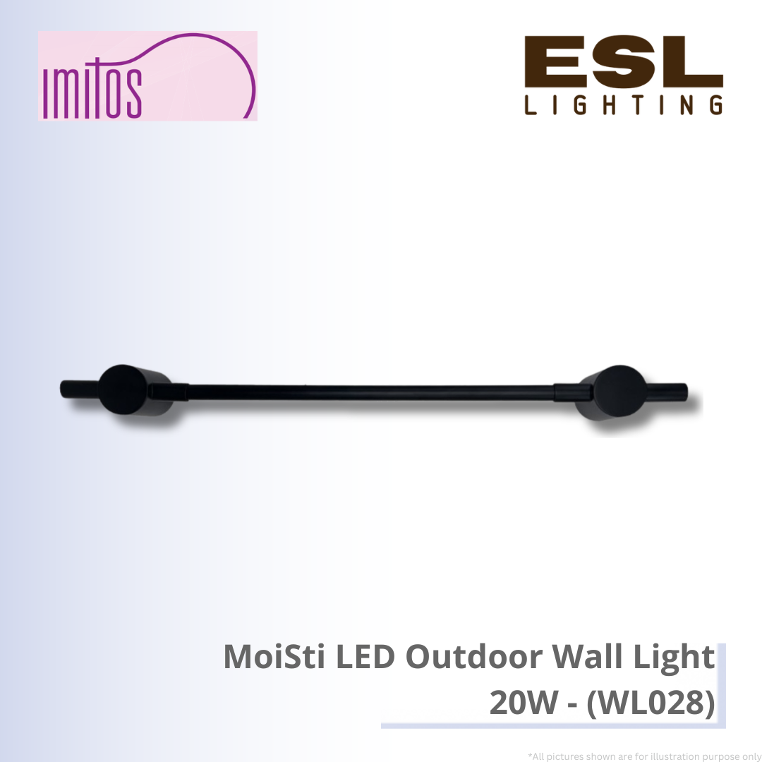 IMITOS MoiSti LED Outdoor Wall Light 20W - WL028