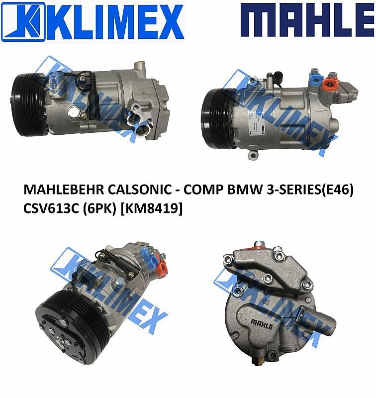 MAHLEBEHR CALSONIC - COMPRESSOR BMW 3-SERIES ( E46 ) CSV613C ( 6PK ...
