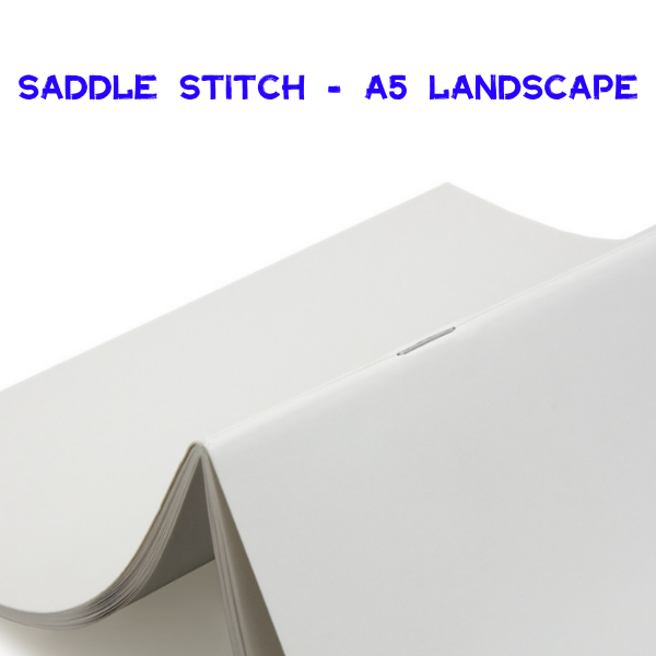Saddle Stitch Booklet (A5 Landscape)