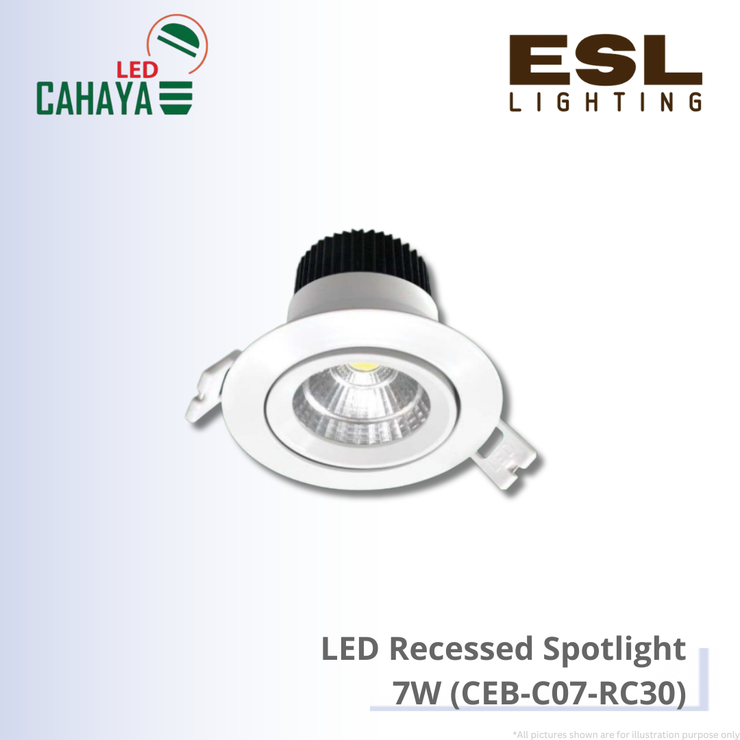 CAHAYA LED Recessed Spotlight 7W - CEB-C07-RC30 LED Eyeball