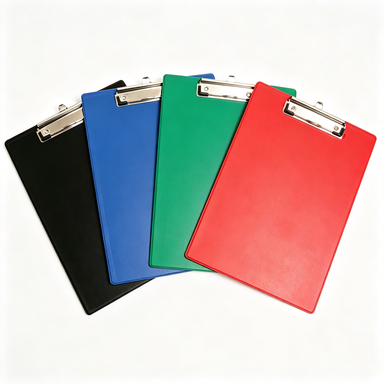 PVC CLIPBOARD F4 WIRE CLIP