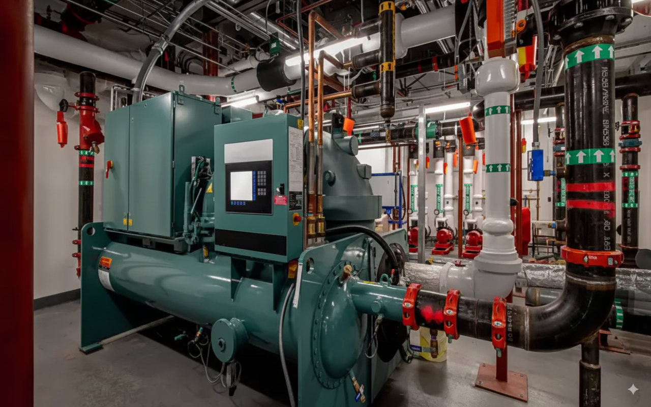 Chiller replacement and installation services