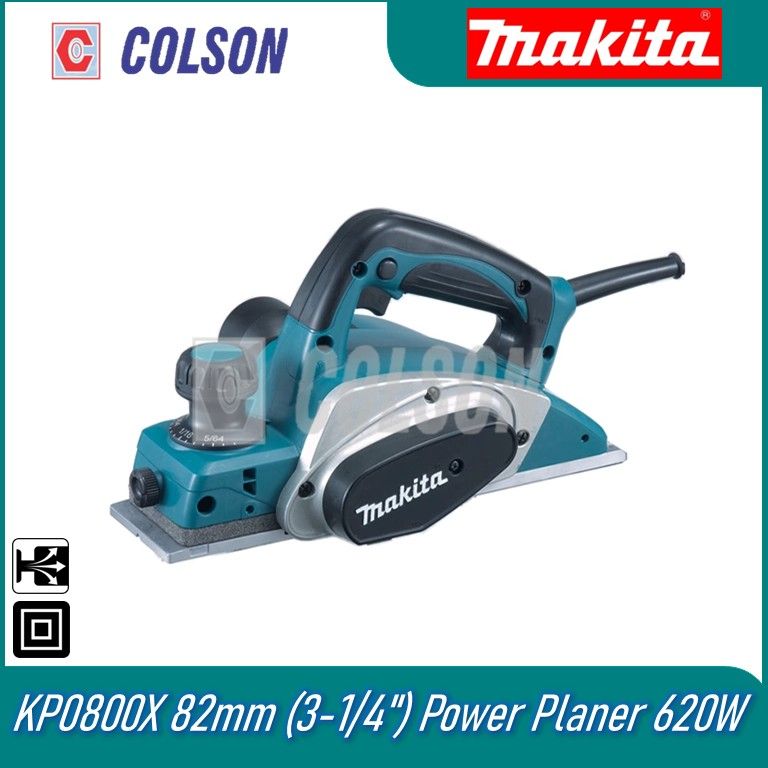 MAKITA KP0800X 82mm (3-1/4") Power Planer 620W