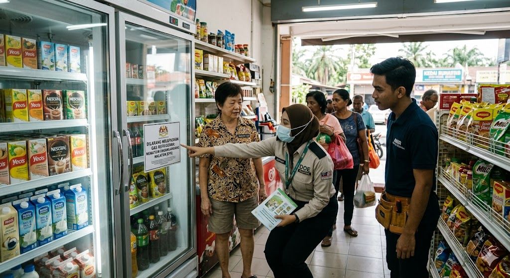 refrigeration pollution control law Malaysia DOE