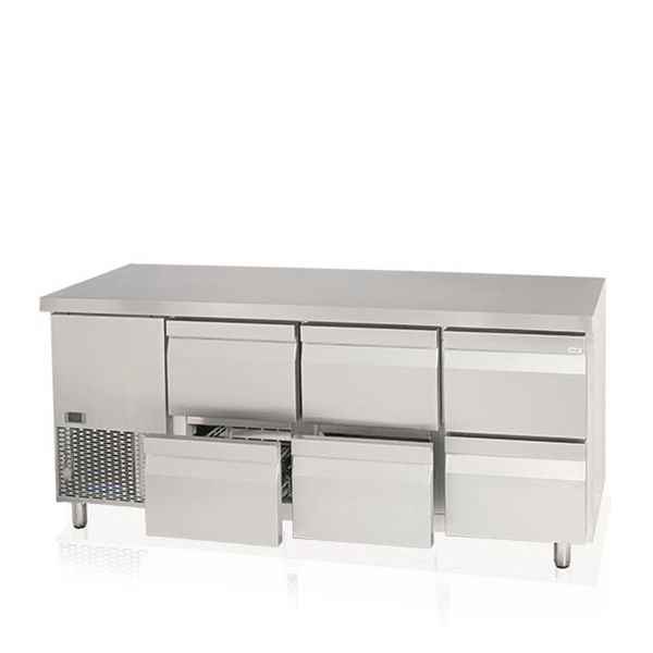 OTN 6  DRAWER COUNTER CHILLER 1.8M