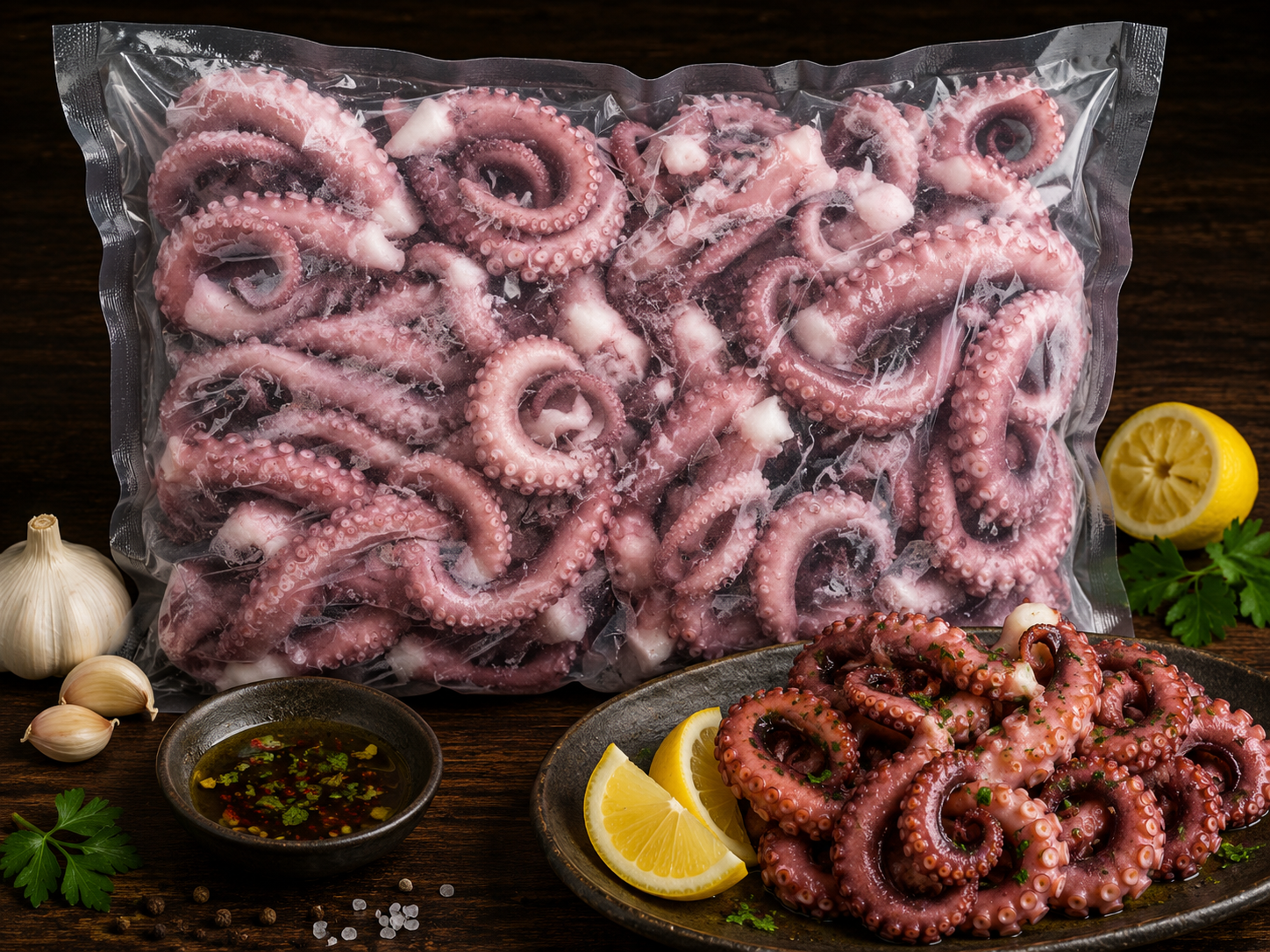 Squid Tentacle / 鱿鱼须 1KG