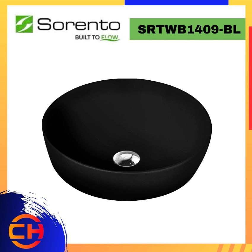 SORENTO ULTRA THIN EDGE BLACK BASINS SRTWB1409-BL