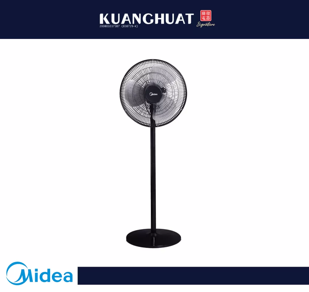 [PRE-ORDER 7 DAYS] MIDEA 16" Stand Fan MF-16FS23C-BK