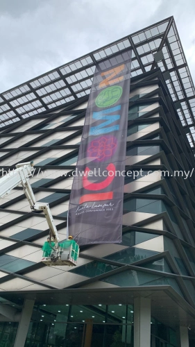 GIANT BANNER INSTALLATION AT PUCHONG | BANDAR KINRARA