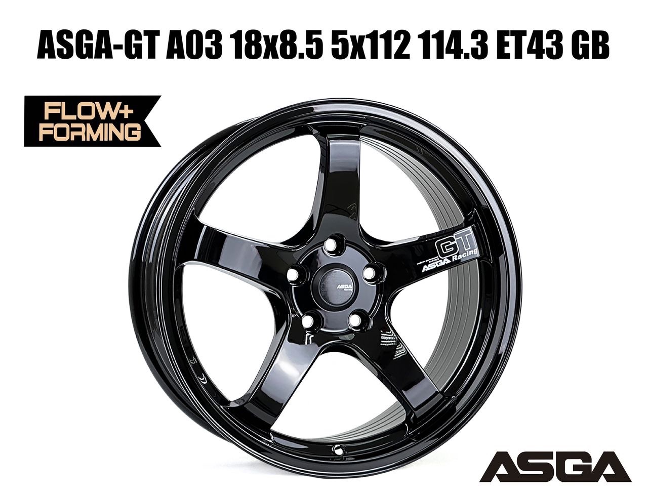 ASGA-GT A03 18x8.5 5x112 114.3 ET43 GB