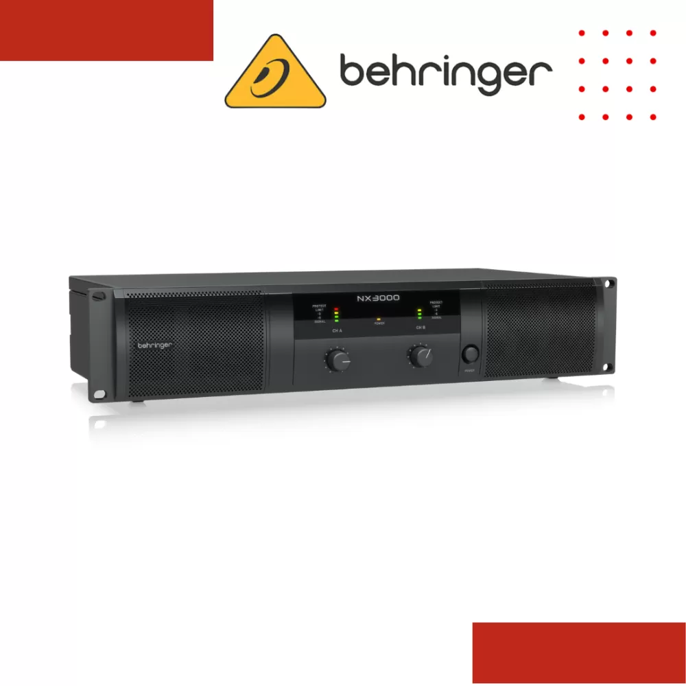 Behringer NX3000 2-channel Power Amplifier