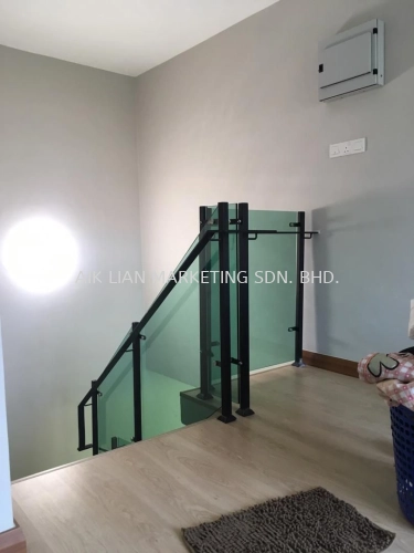 Home handrail tempered glass maker at puchong jaya, subang jaya, jinjang, ttdi, putra heights, saujana putra, rimbayu