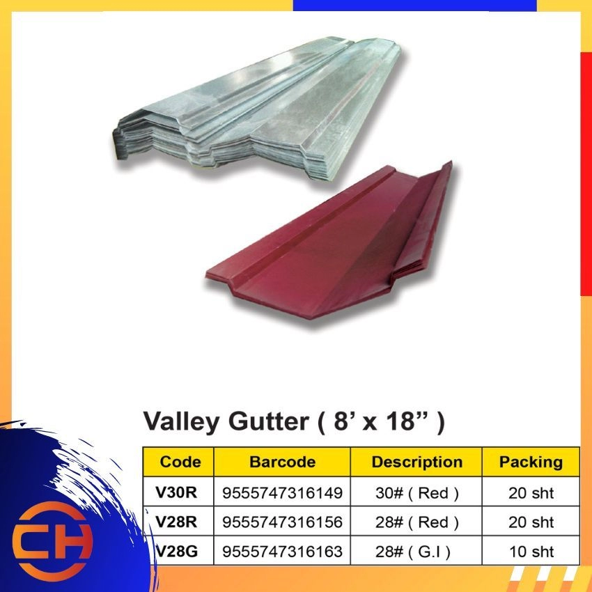 ZINC VALLEY GUTTER