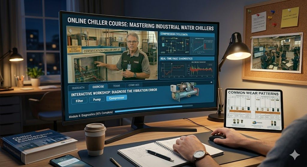 Online industrial water chiller course