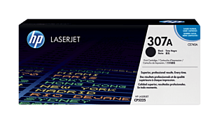 HP 307A Black Original LaserJet Toner Cartridge CE740A