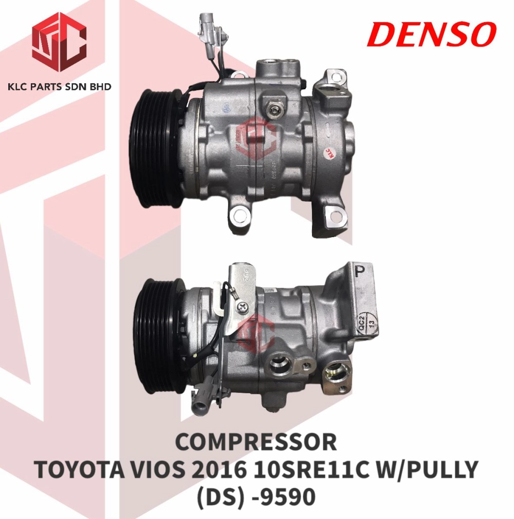 COMPRESSOR TOYOTA VIOS 2016 10SRE11C W/PULLY (DS)-9590