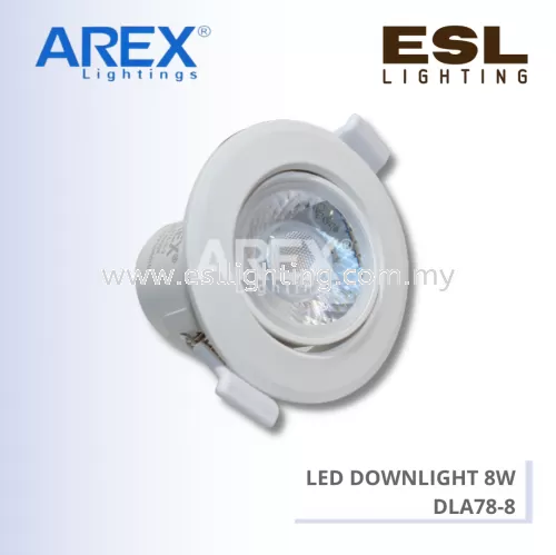 AREX ECO LED DOWNLIGHT 8W - DLA78-8